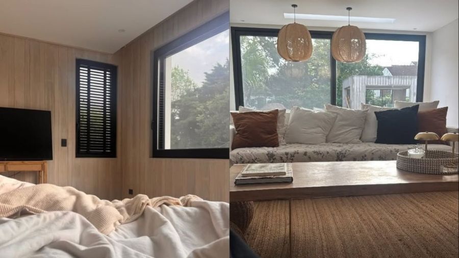 El nuevo living de Paula Chaves y Pedro Alfonso