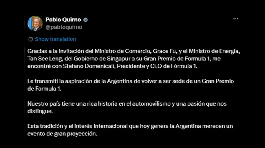 Posteo Pablo Quirno