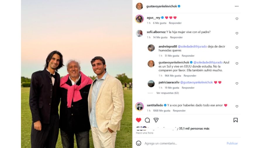 El pedido de Gustavo Yankelevich por su nieta Azul 