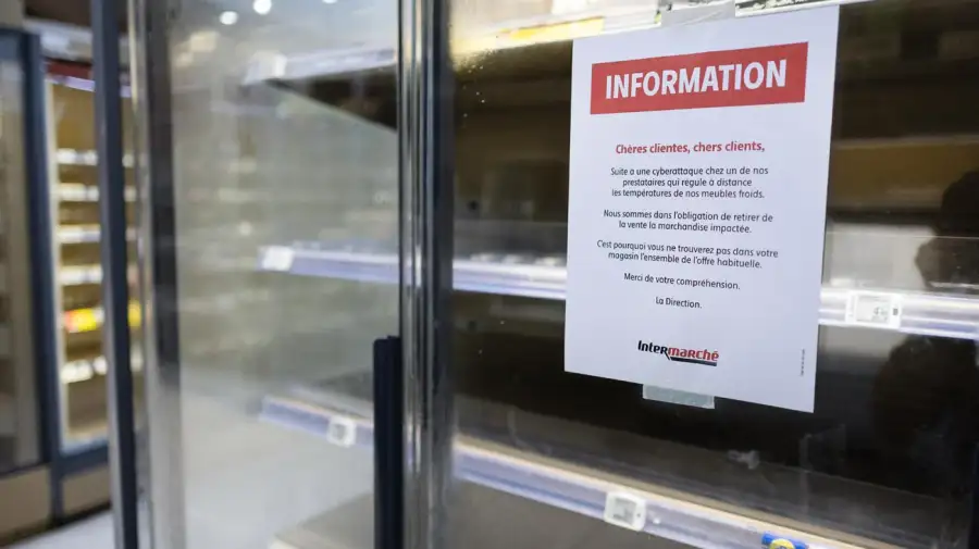 Ciberataque en supermercados Francia