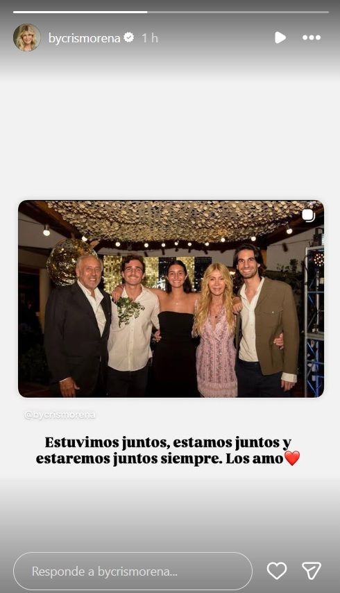 El conmovedor posteo de Cris Morena