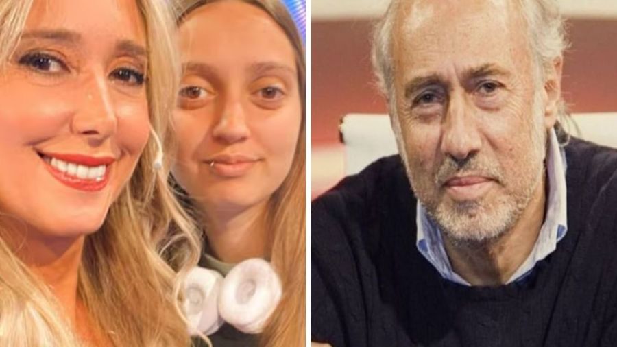 Marisa Brel, su hija Paloma y Gustavo Yankelevich