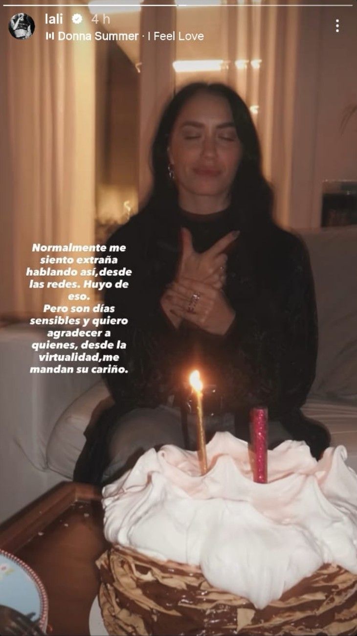 La reflexión de Lali Espósito