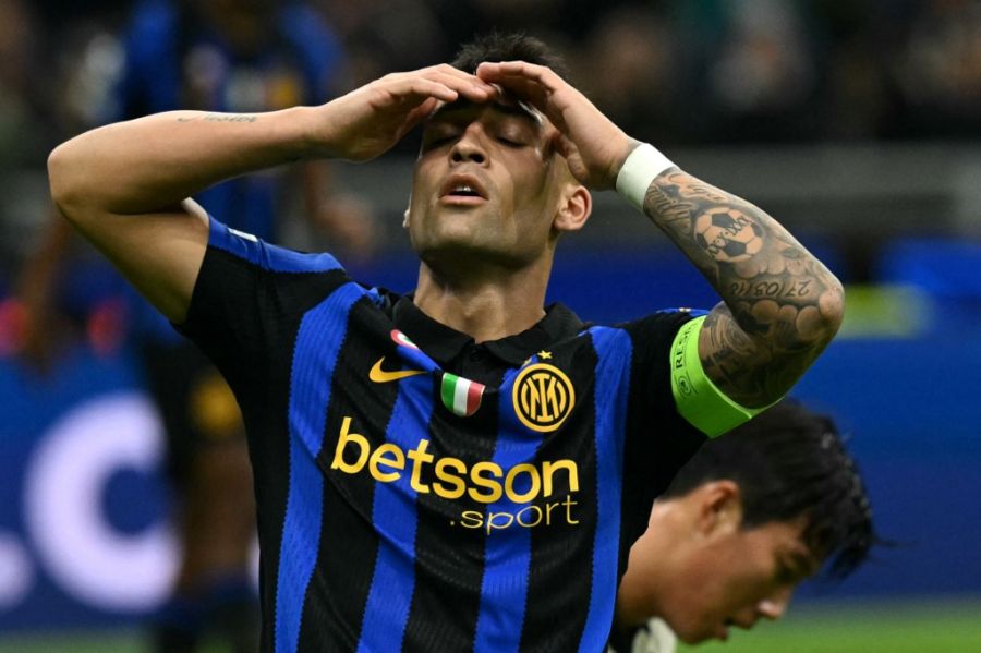 Lautaro Martínez en la Champions League