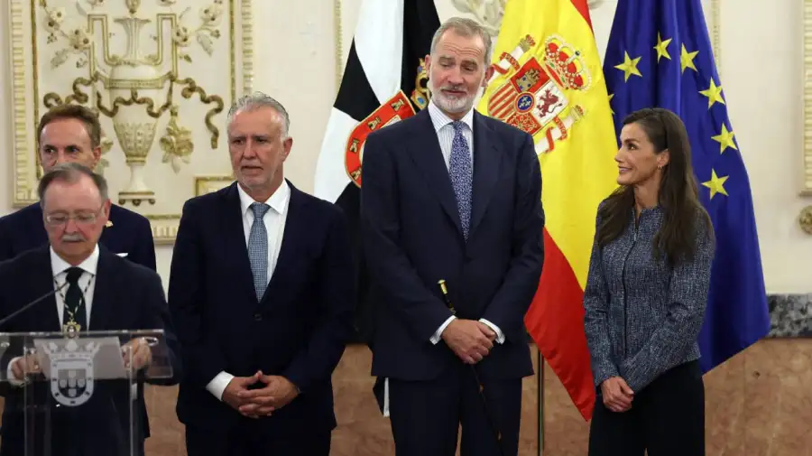 Rey Felipe VI en el Ayuntamiento de Ceuta