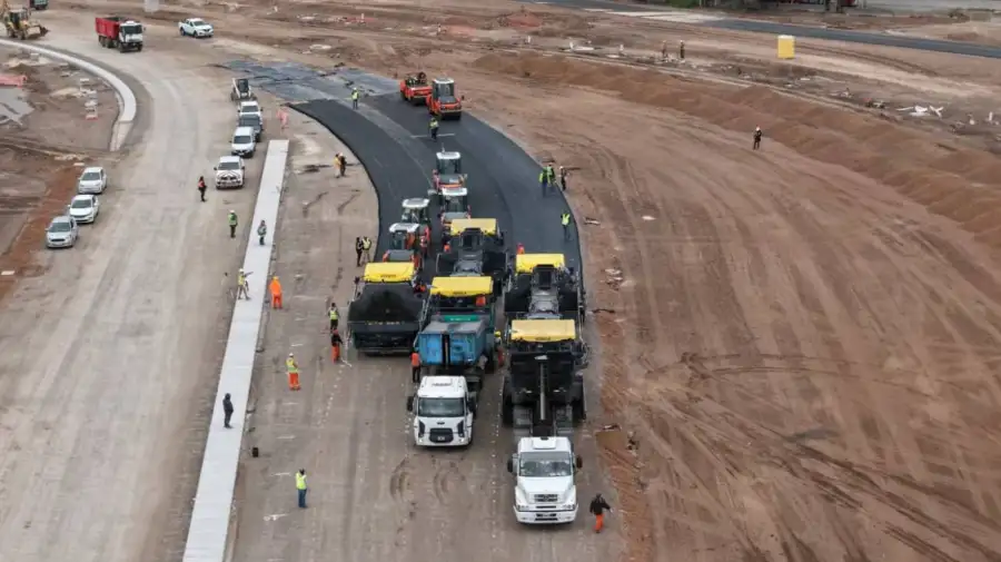 La Ciudad termina de probar el asfalto de la pista del nuevo Autódromo