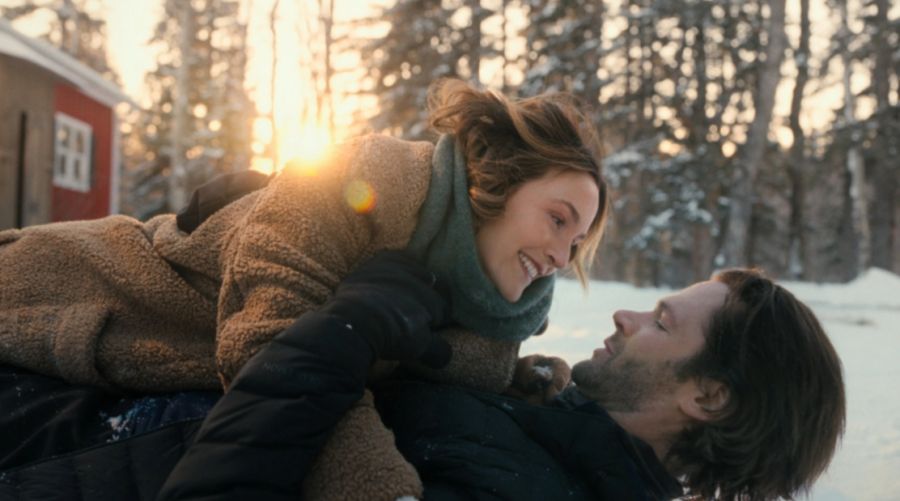 Leighton Meester y Jared Padalecki en Guarding Stars