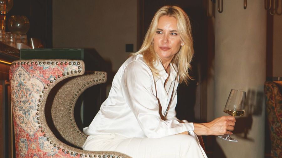 Valeria Mazza presentó sus vinos en Madrid