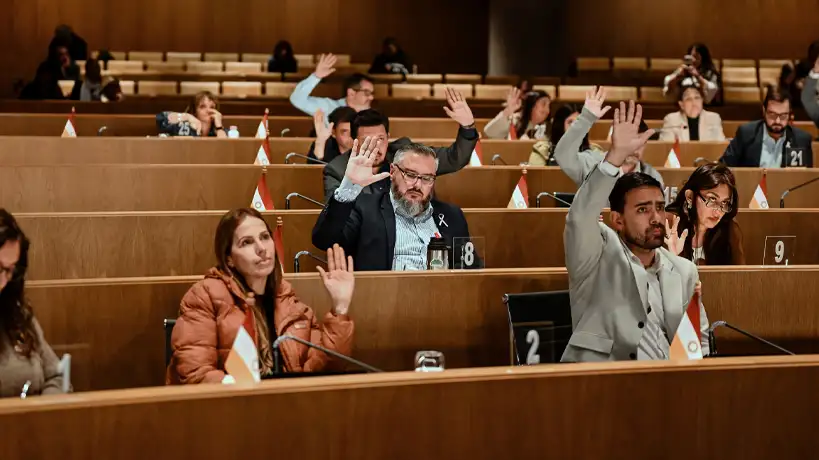Concejo Deliberante - votación convenio tránsito