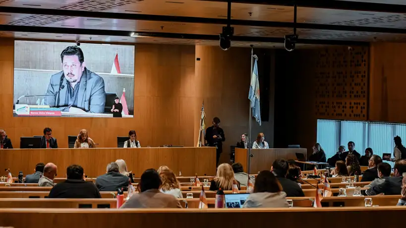 Concejo Deliberante - votación convenio tránsito