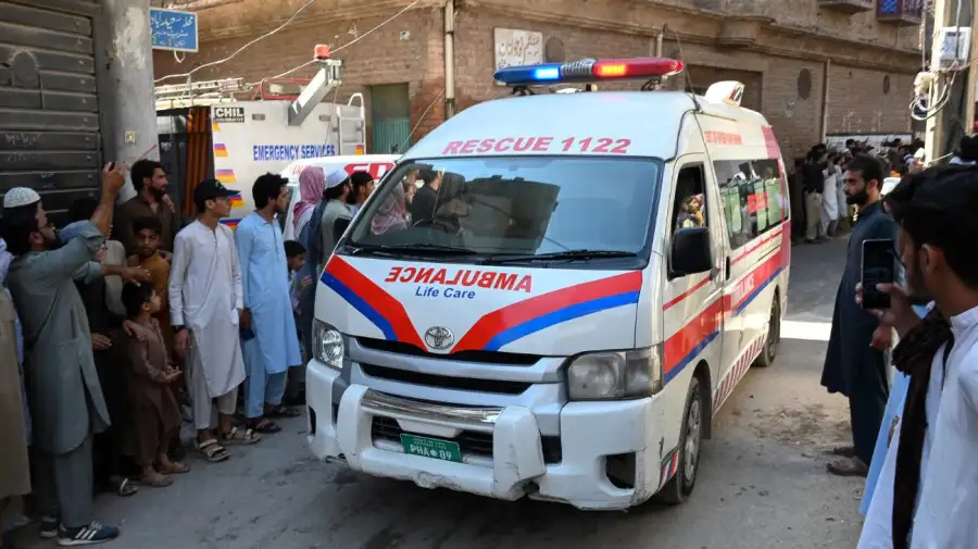 Derrumbe de escuela en Pakistán