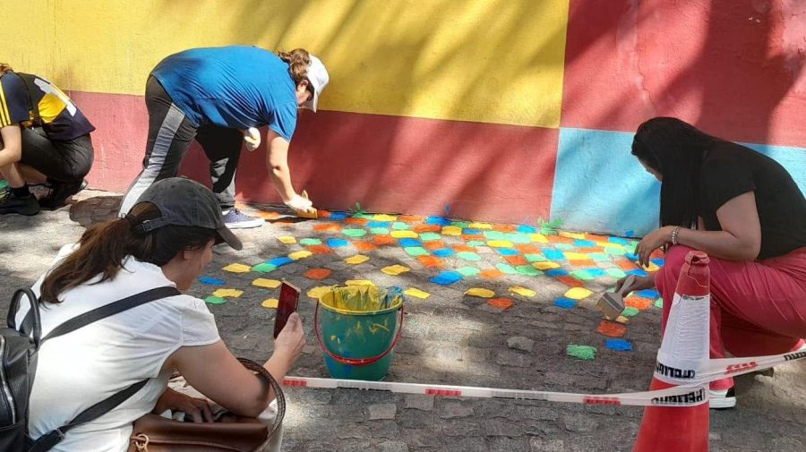Día del color boquense