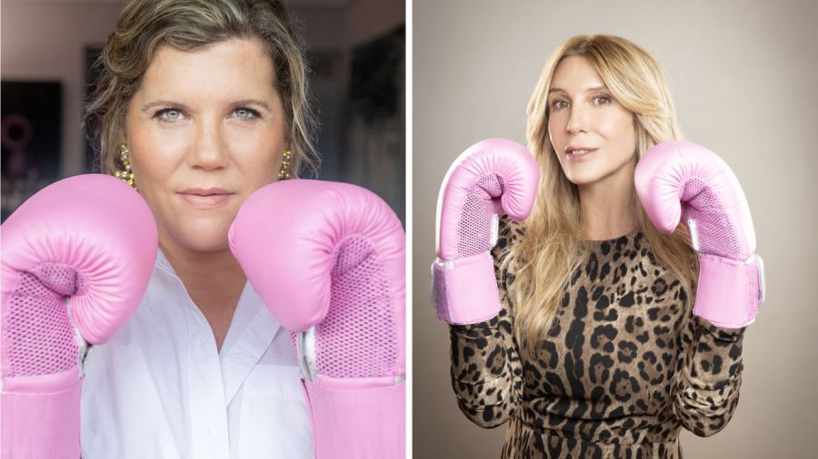 Dominique Metzger y Amalia Amoedo