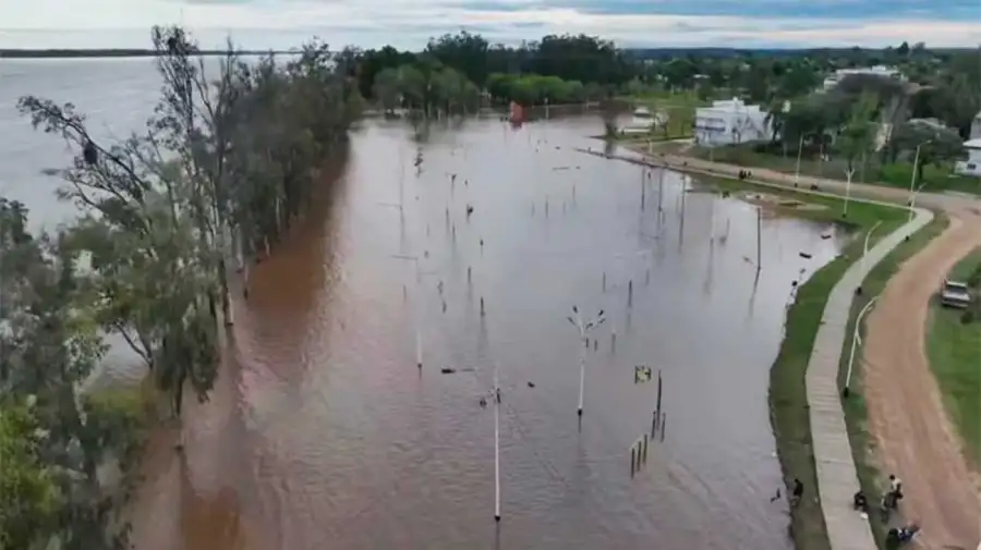 El Niño golpea el litoral: provocó inundaciones en Entre Ríos y Corrientes