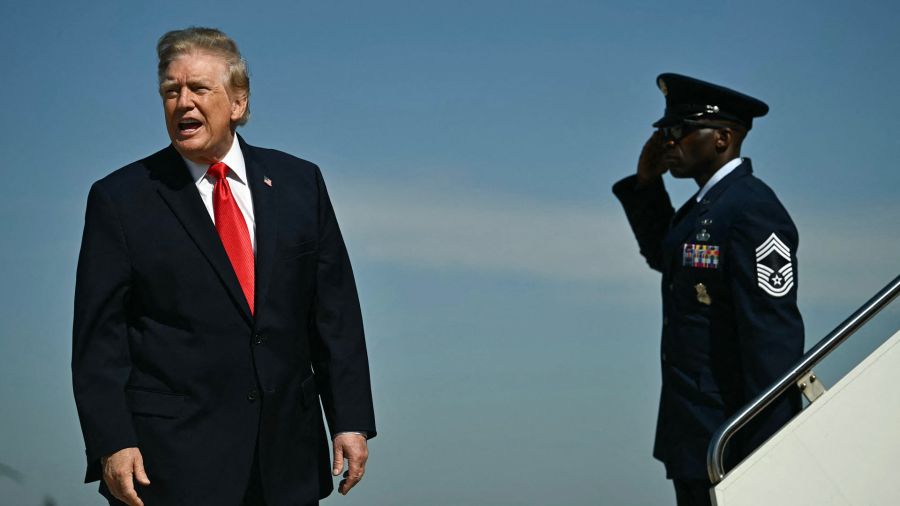 Fotogaleria El presidente de Estados Unidos, Donald Trump, sube al Air Force One en la Base Conjunta Andrews, Maryland