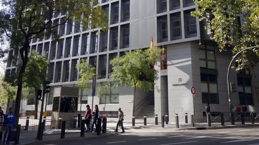 La sede de la Audiencia Nacional de España