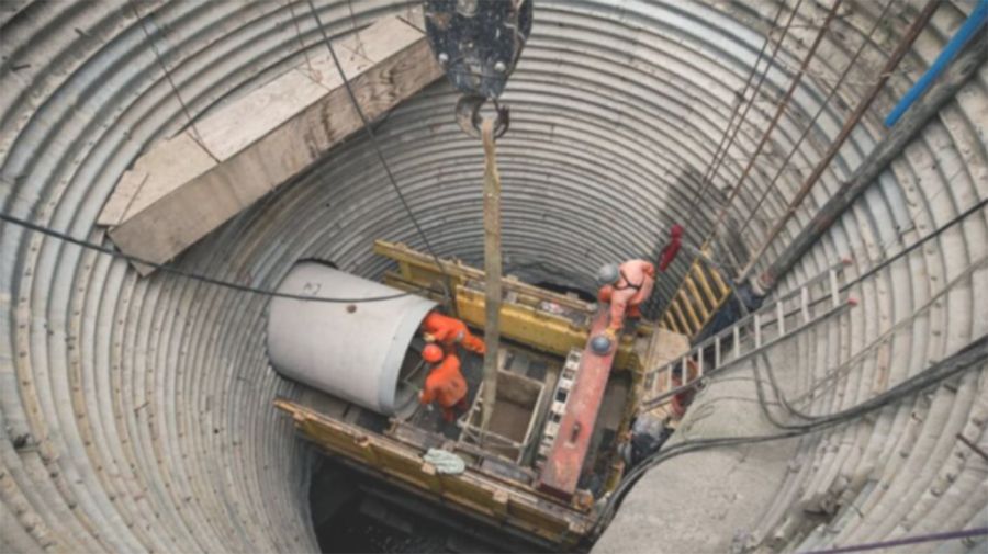 Obras hidráulicas en la Ciudad de Buenos Aires.