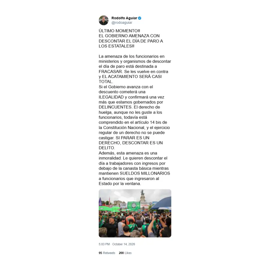 Posteo Rodolfo Aguiar 1