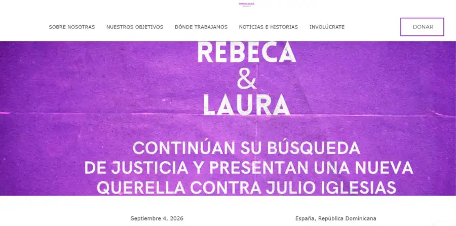 Rebeca y Laura presentan una querella