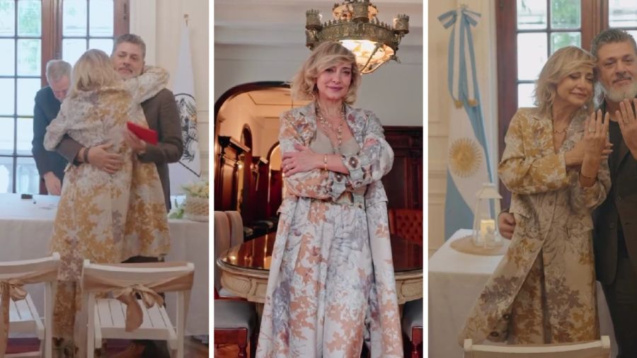 Así fue la boda de Andrea Ghidone y Pablo Otero