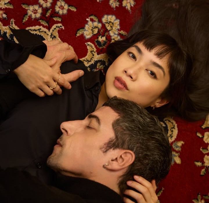 Débora Nishimoto y Esteban Lamothe