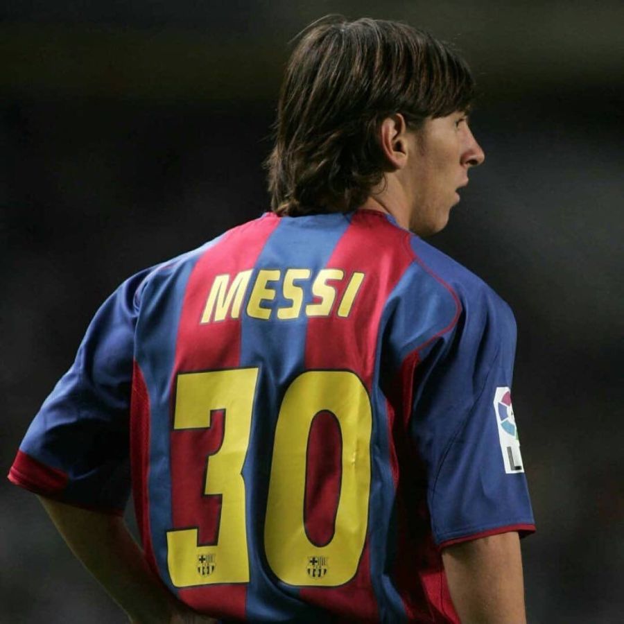 Debut de Lionel Messi en Barcelona