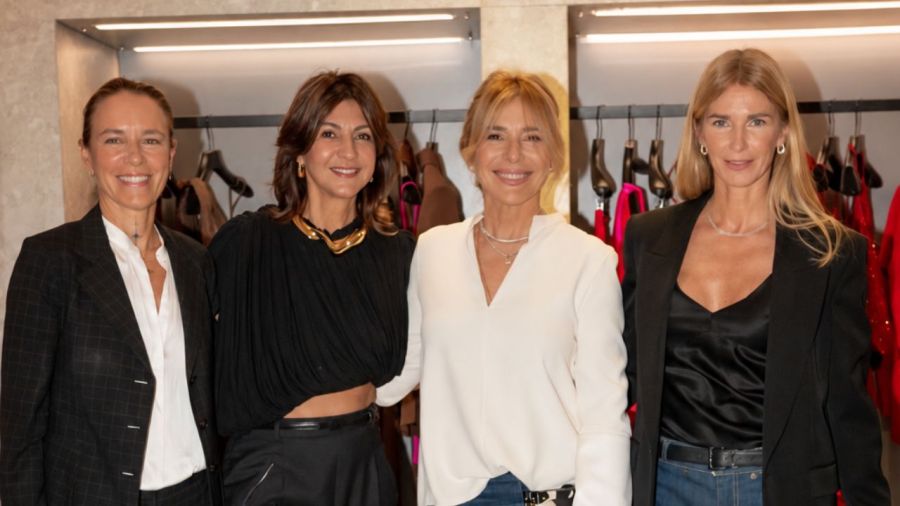 Evangelina Bomparola, Lola Teuly y Javier Iturrioz