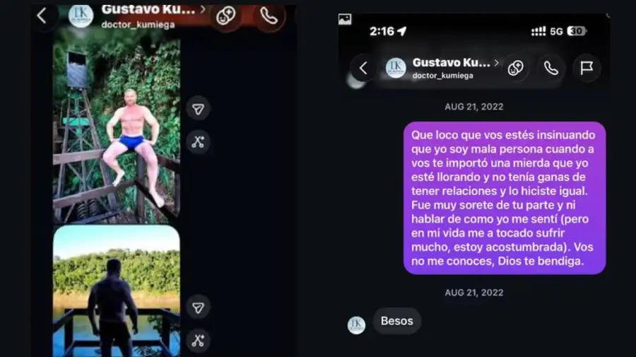 Gustavo Kumiega: Ginecólogo denunciado