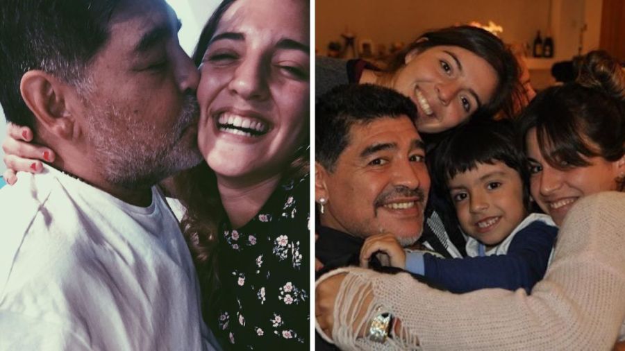 Jana Maradona, Dalma Maradona, Gianinna Maradona
