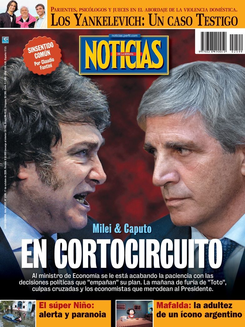 La tapa de NOTICIAS