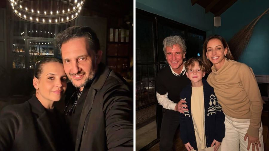 El bautismo de los hijos más pequeños de Sabrina Garciarena
