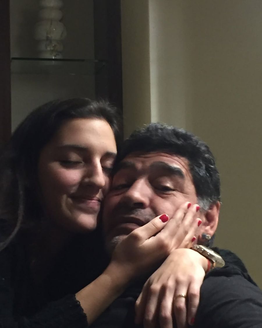 Jana Maradona y Valeria Sabalain