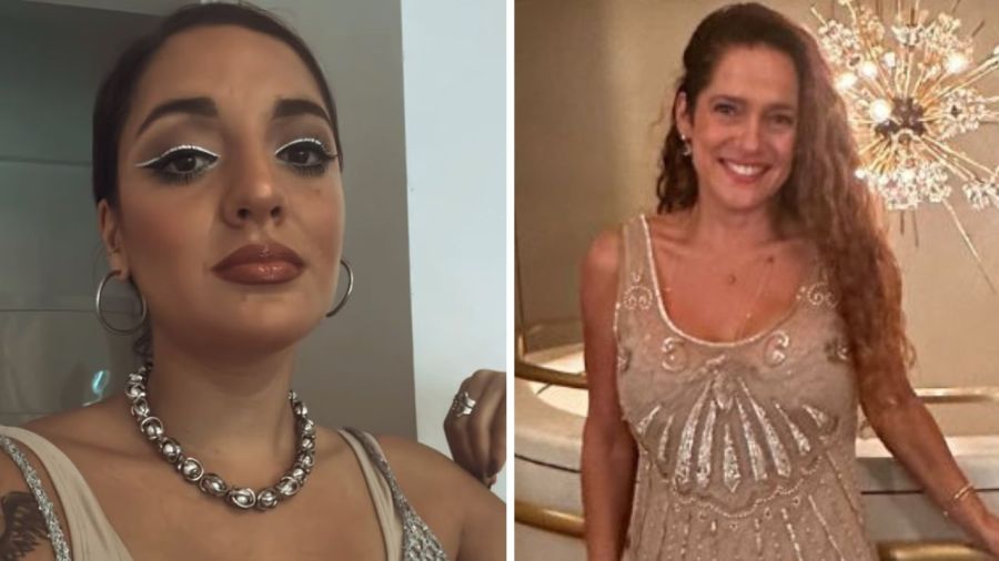 Jana Maradona y Valeria Sabalain