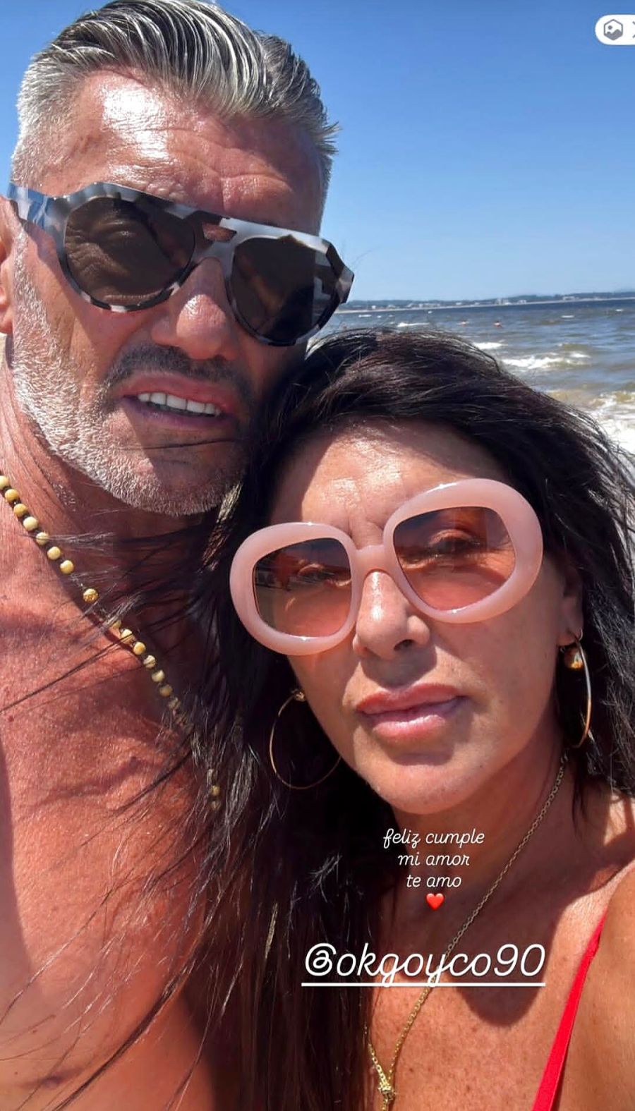  Sergio Goycochea y Ana Laura Merlo
