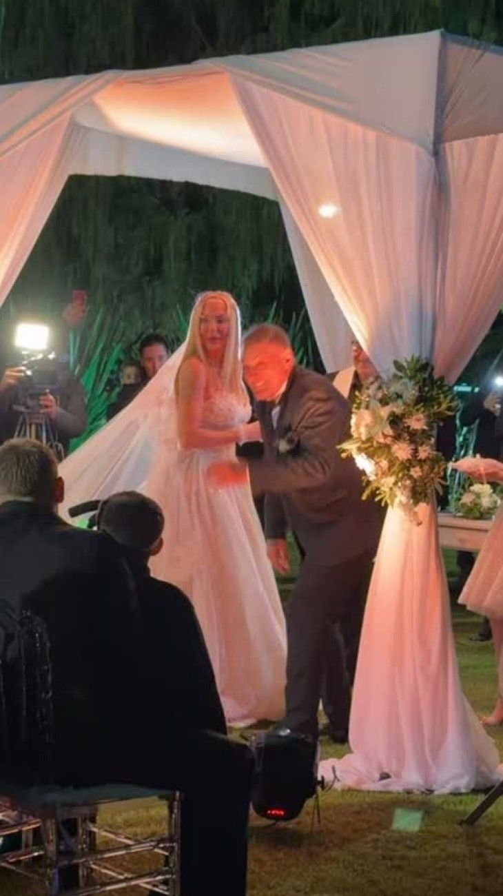 Así fue el casamiento de Mariela Prieto y el Turco García