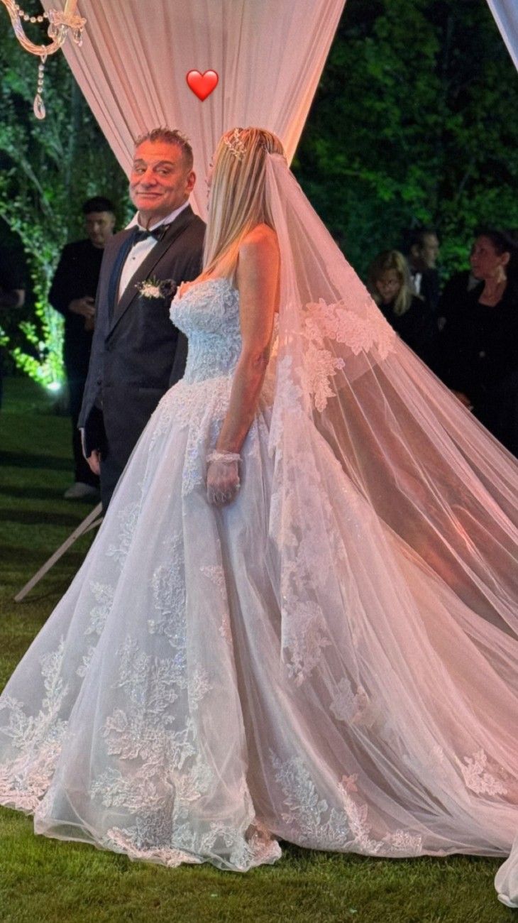 Así fue el casamiento de Mariela Prieto y el Turco García