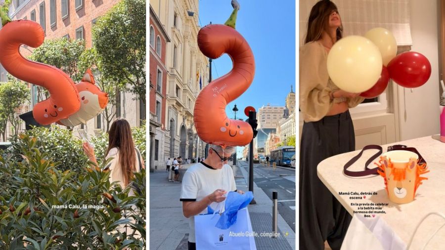 Así fue el cumpleaños de Bee, la hija de Calu Rivero