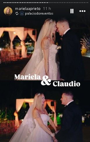 El Turco García y Mariela Prieto