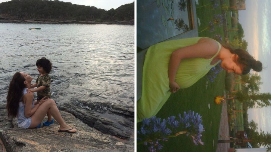 Natalia Oreiro festejó el día de la madre con fotos inéditas junto a Merlín Atahualpa: 