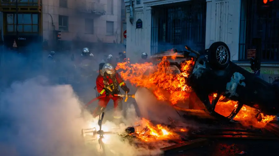 Protestas en Francia
