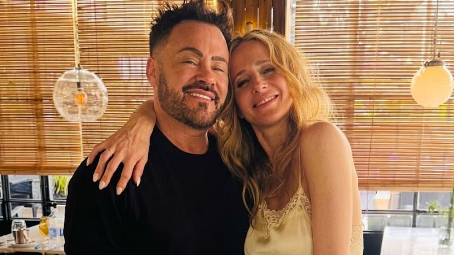 Sebastián Waizer junto con Julieta Prandi