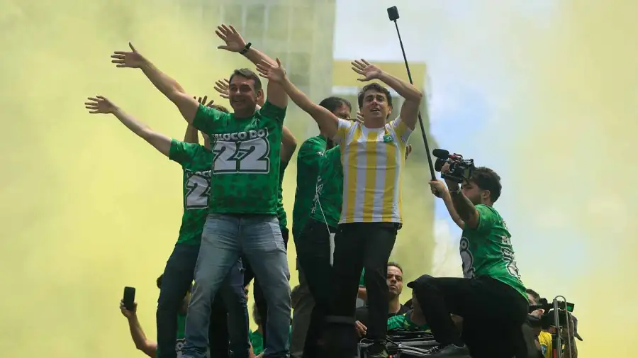 Seguidores de Flavio Bolsonaro