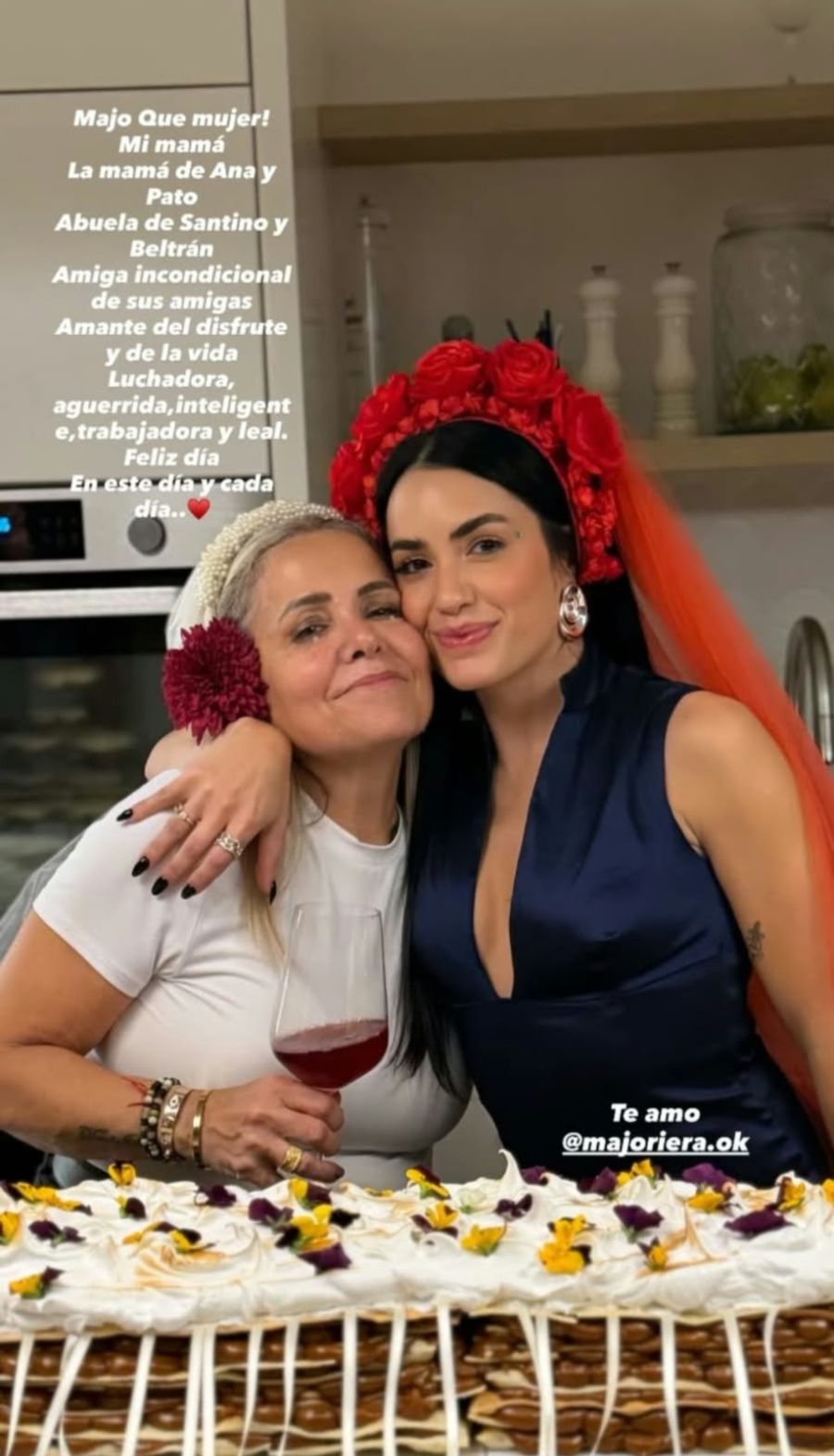 Wanda Nara, Oriana Sabatini, Lali Espósito y Eva Bargiela 