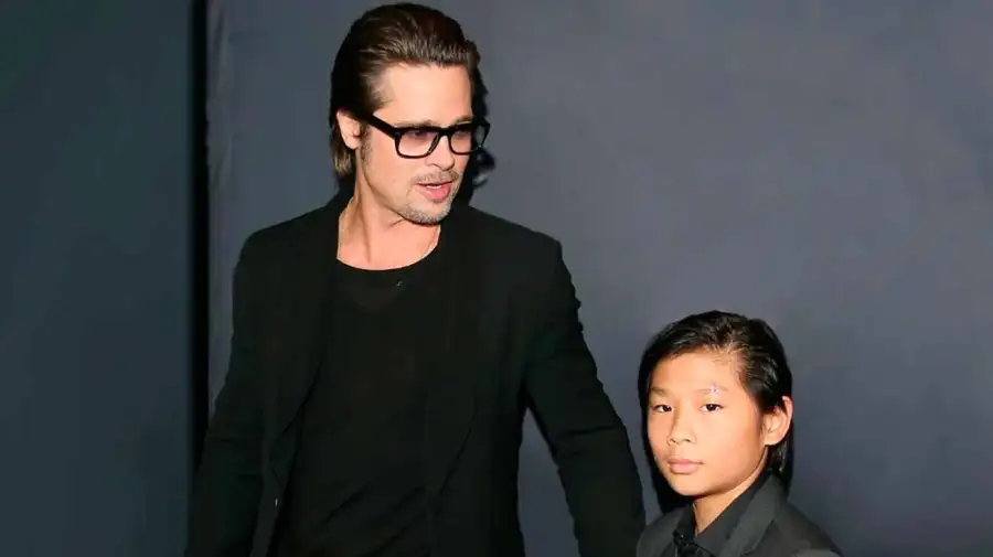 Brat Pitt y su hijo Pax
