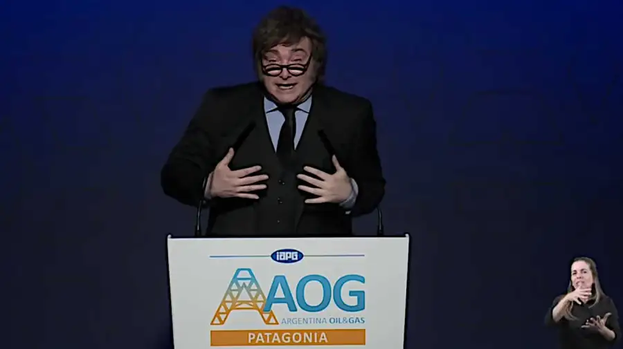 Discurso del Presidente Milei en la Argentina Oil & Gas Expo, en Neuquén 19102026