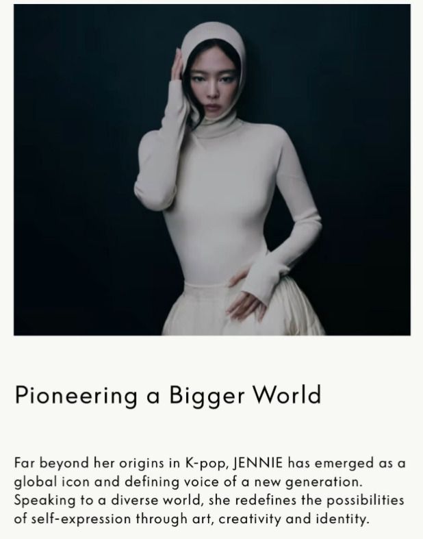 Jennie en Moncler
