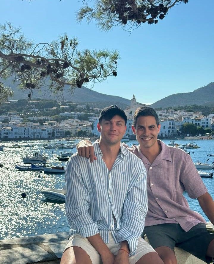 Nicolás Keenan y Rob Jetten