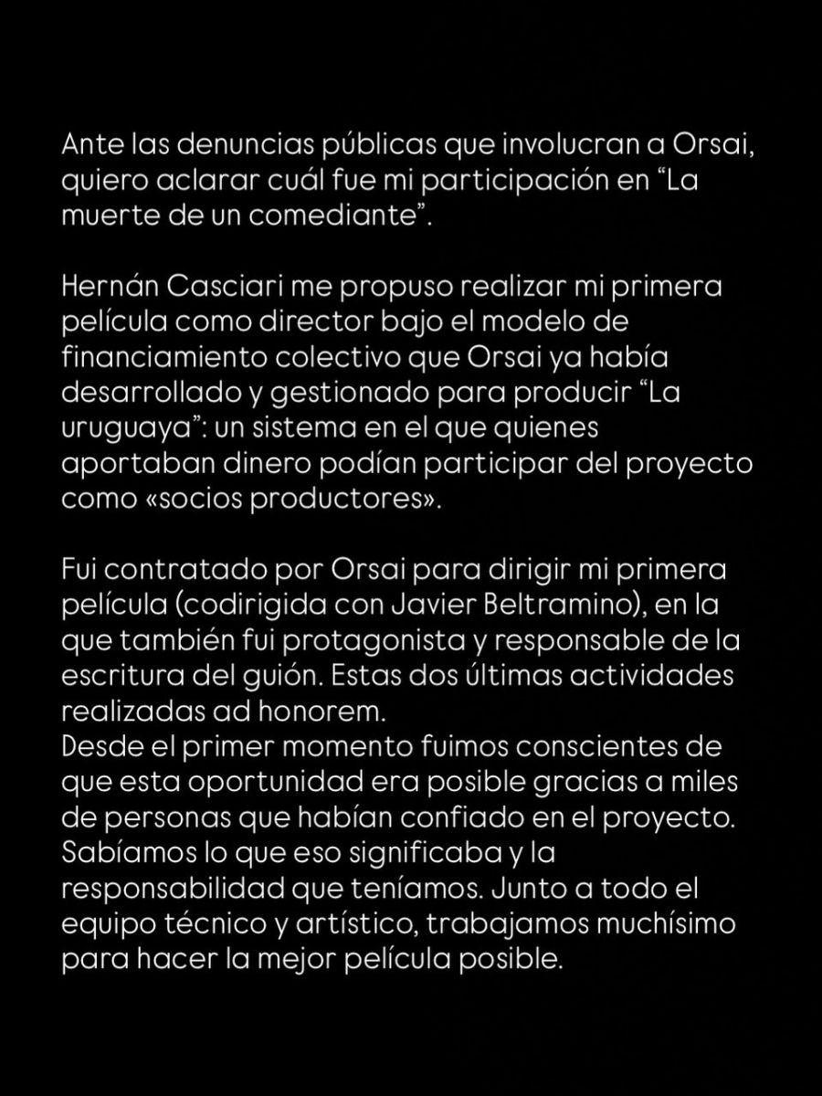 Diego Peretti sobre Hernán Casciari