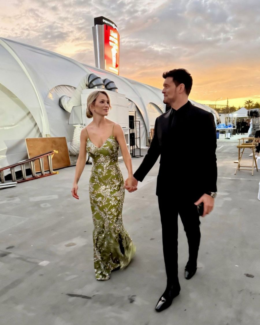 Los looks de Luisana Lopilato y Michael Bublé en la gala del Hospital de Niños de Los Ángeles