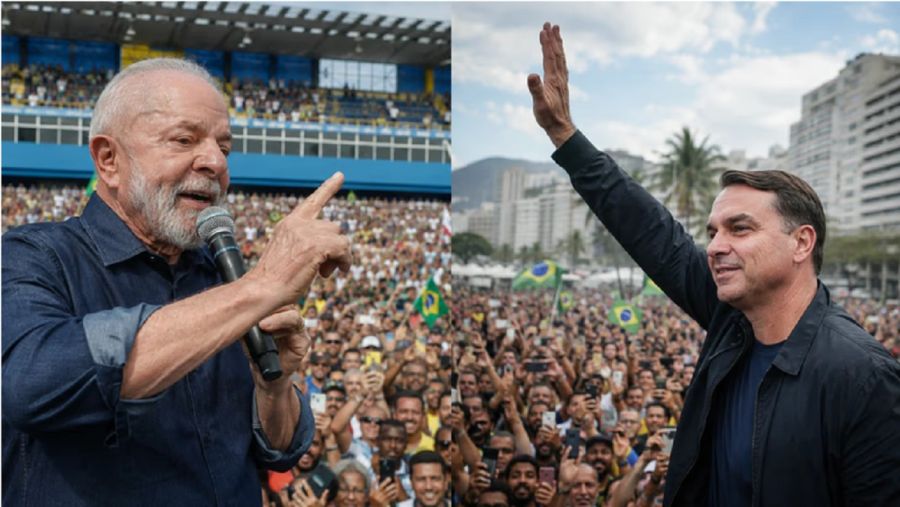 Lula y Bolsonaro